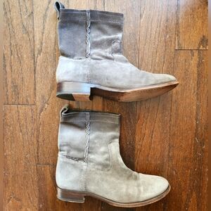 Frye Women's Ankle Boots in Gray and Brown